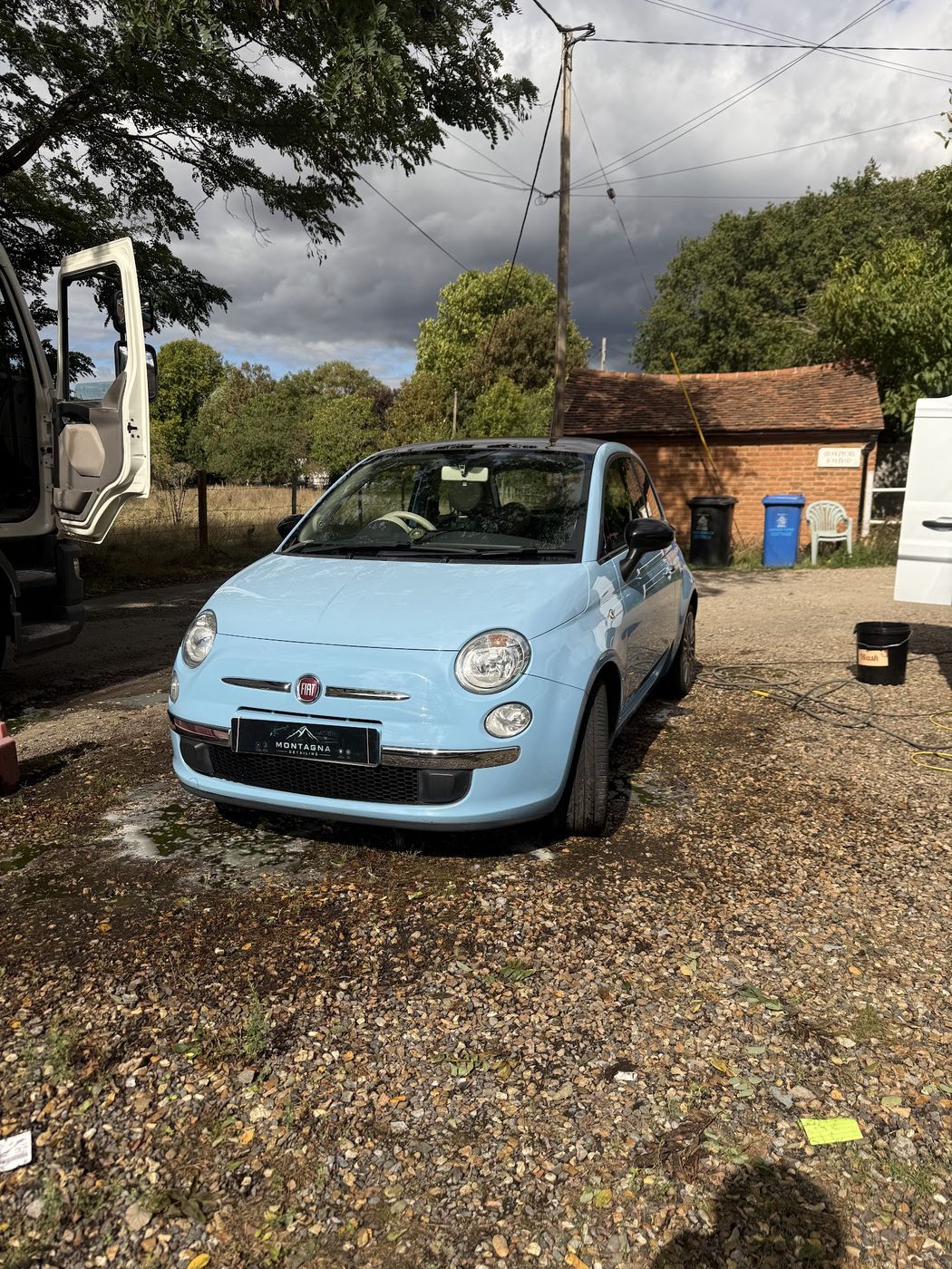 Fiat 500, finished